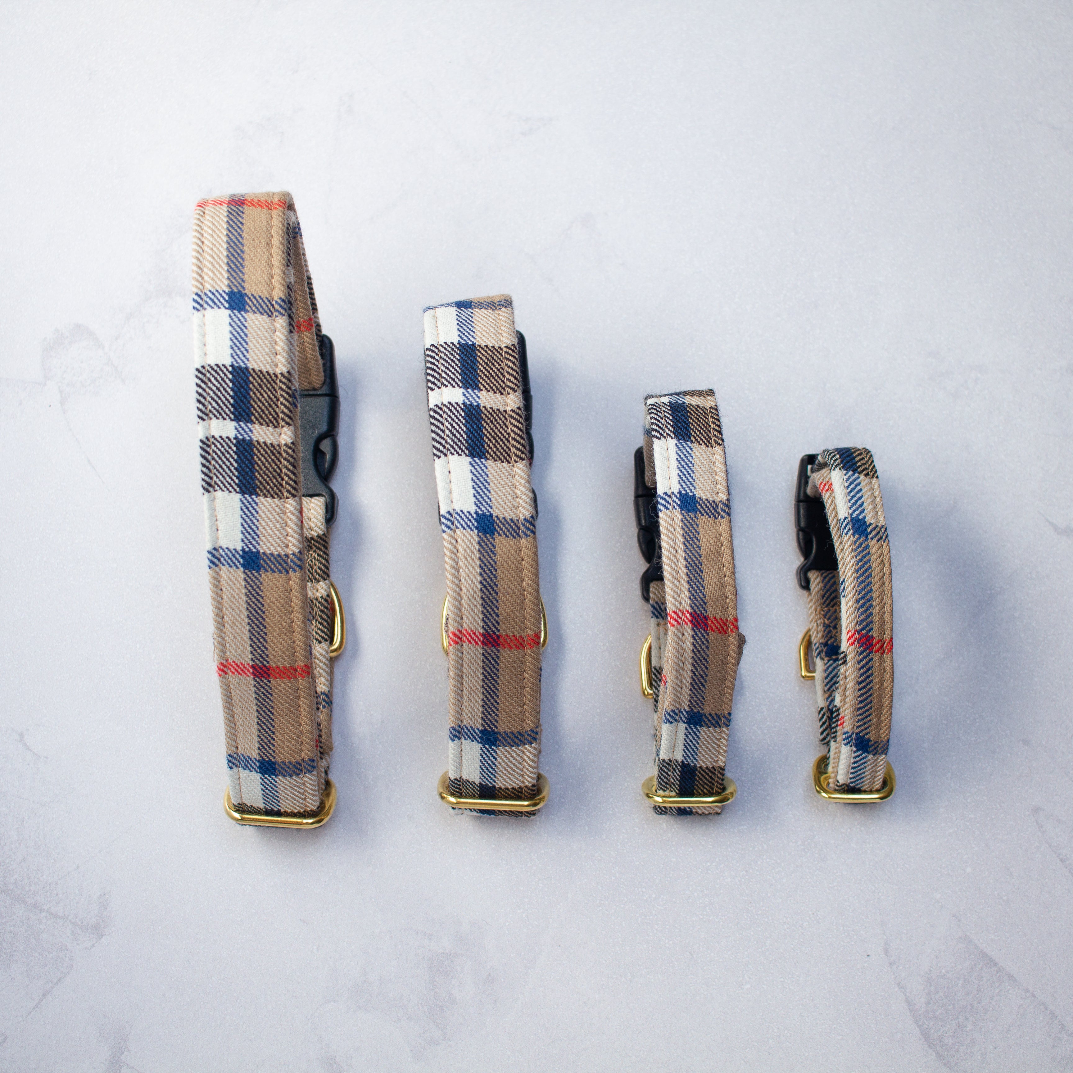 Dog Collar 100% Pure Wool | Thomson Camel