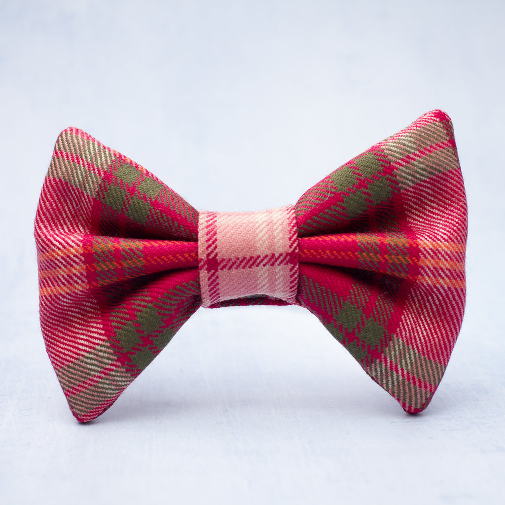 Bowtie | Lochcarron Hunting Rose Tartan (100% wool)
