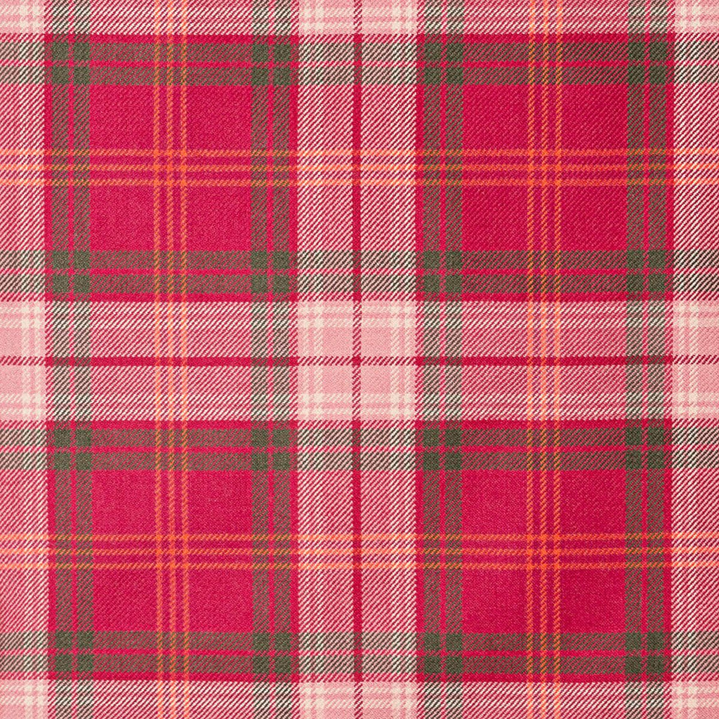 Dog Lead 100% Pure Wool | Lochcarron Hunting Rose